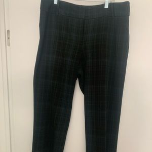 Ann Taylor plaid trousers